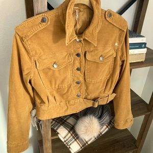 Mustard Free People Jacket